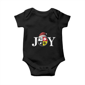 Christmas Native American Joy Medicine Wheel Santa Hat Baby Onesie TS11 Black Print Your Wear