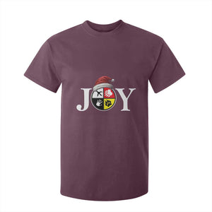Christmas Native American Joy Medicine Wheel Santa Hat T Shirt For Kid TS11 Maroon Print Your Wear