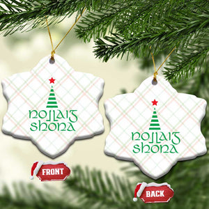 Funny Irish Gaelic Christmas Nollaig Shona Ceramic Ornament Xmas Tree TS11 Print Your Wear