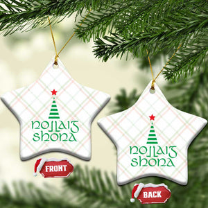Funny Irish Gaelic Christmas Nollaig Shona Ceramic Ornament Xmas Tree TS11 Print Your Wear