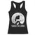 Funny Bigfoot Snowboarding Racerback Tank Top Shred The Gnar Moon Snowboard TS11 Black Print Your Wear