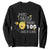 Funny 100th Day Of School Bee Sweatshirt Oh Honey I Buzzed Through 100 Days Of School TS11 Black Print Your Wear