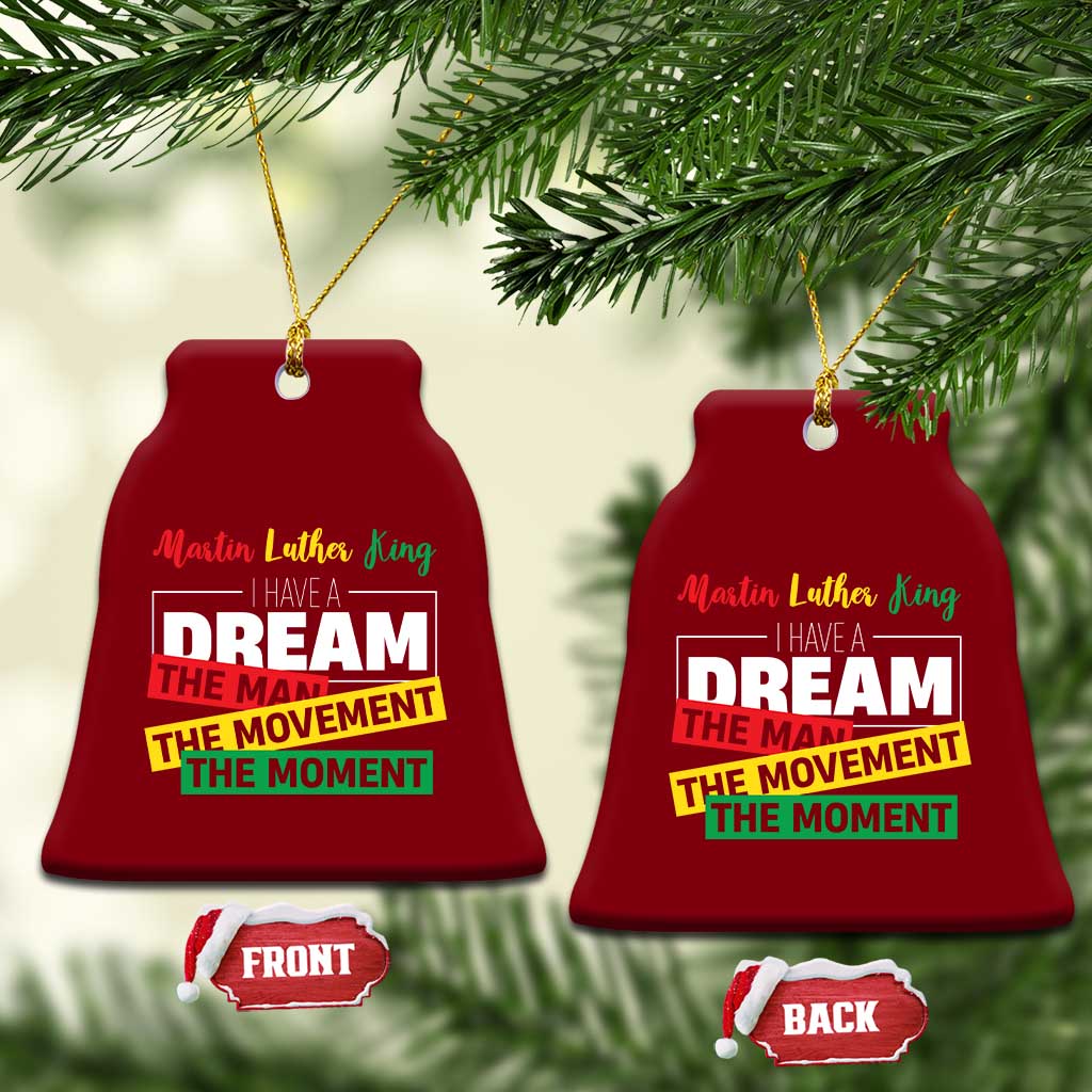 MLK Day I Have A Dream Ceramic Ornament Martin Luther King The Man Movement Moment Black History Month TS11 Print Your Wear