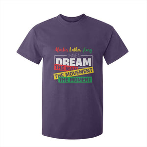 MLK Day I Have A Dream T Shirt For Kid Martin Luther King The Man Movement Moment Black History Month TS11 Purple Print Your Wear