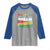 MLK Day I Have A Dream Raglan Shirt Martin Luther King The Man Movement Moment Black History Month TS11 Sport Gray Royal Print Your Wear