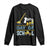 Funny 100TH Days Of School Construction Long Sleeve Shirt Vehicle Excavators TS11 Black Print Your Wear