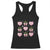 Funny Valentine's Day Weed Cannabis Marijuana Hearts Coquette Racerback Tank Top TS11 Black Print Your Wear