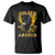 Trump 2025 Golden Age Of America T Shirt Gold Eagle Vintage American Flag TS11 Black Print Your Wear