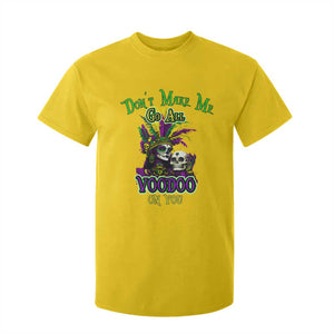 Funny Mardi Gras Voodoo Queen T Shirt For Kid Don't Make Me Go All Voodoo On You TS11 Daisy Print Your Wear