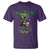 Funny Mardi Gras Voodoo Queen T Shirt Don't Make Me Go All Voodoo On You TS11 Purple Print Your Wear