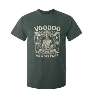 Voodoo Bourbon Street Spooky New Orleans T Shirt For Kid Voodoo Doctor TS11 Dark Forest Green Print Your Wear