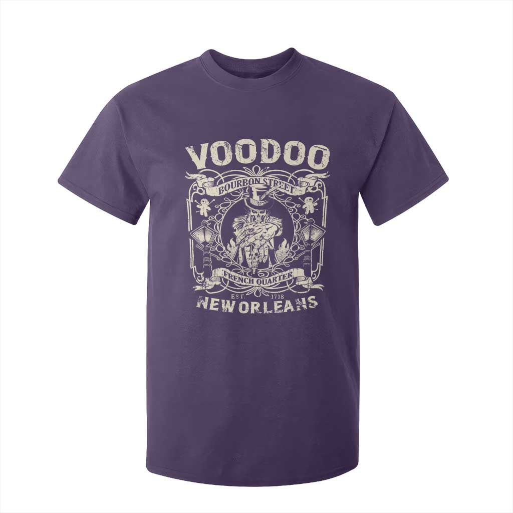Voodoo Bourbon Street Spooky New Orleans T Shirt For Kid Voodoo Doctor TS11 Purple Print Your Wear