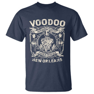 Voodoo Bourbon Street Spooky New Orleans T Shirt Voodoo Doctor TS11 Navy Print Your Wear