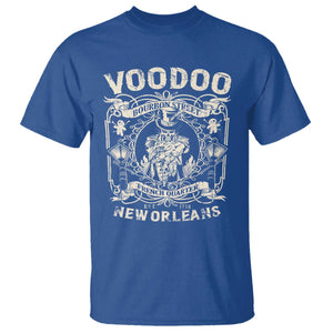 Voodoo Bourbon Street Spooky New Orleans T Shirt Voodoo Doctor TS11 Royal Blue Print Your Wear