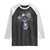 Funny Mardi Gras Mississippi Deer Raglan Shirt Biloxi Ocean Springs Carnival TS11 Black White Print Your Wear