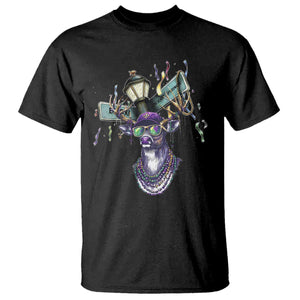 Funny Mardi Gras Mississippi Deer T Shirt Biloxi Ocean Springs Carnival TS11 Black Print Your Wear