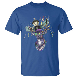 Funny Mardi Gras Mississippi Deer T Shirt Biloxi Ocean Springs Carnival TS11 Royal Blue Print Your Wear