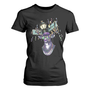 Funny Mardi Gras Mississippi Deer T Shirt For Women Biloxi Ocean Springs Carnival TS11 Black Print Your Wear