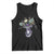 Funny Mardi Gras Mississippi Deer Tank Top Biloxi Ocean Springs Carnival TS11 Black Print Your Wear