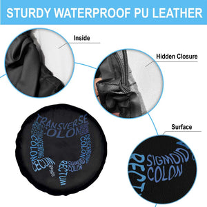 Funny GI Endoscopy Nurse Spare Tire Cover Vintage Retro Colon Anatomy Colonoscopy TS11 Print Your Wear