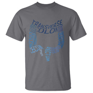Funny GI Endoscopy Nurse T Shirt Vintage Retro Colon Anatomy Colonoscopy TS11 Charcoal Print Your Wear