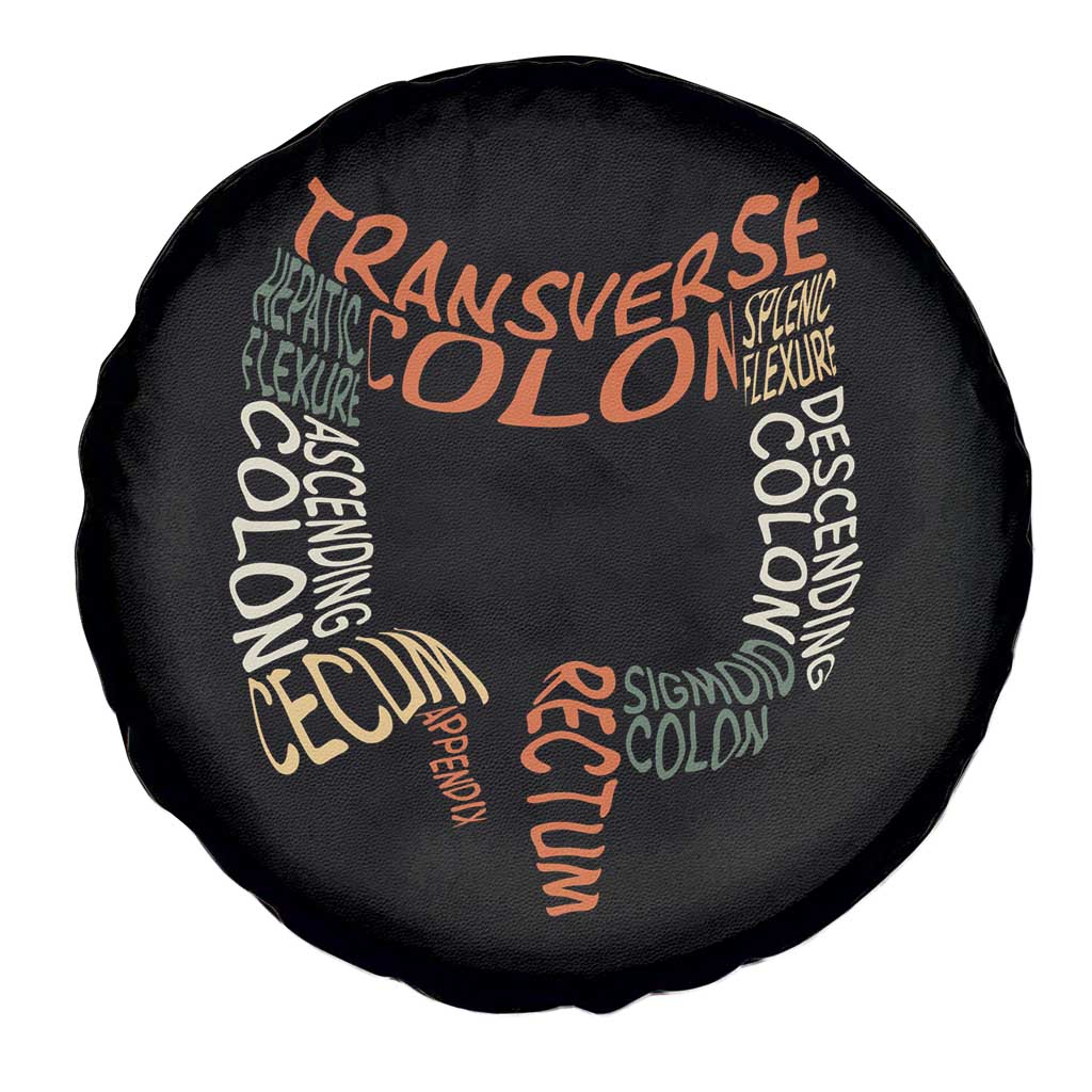 Funny GI Endoscopy Nurse Spare Tire Cover Colon Anatomy Colonoscopy TS11 Print Your Wear