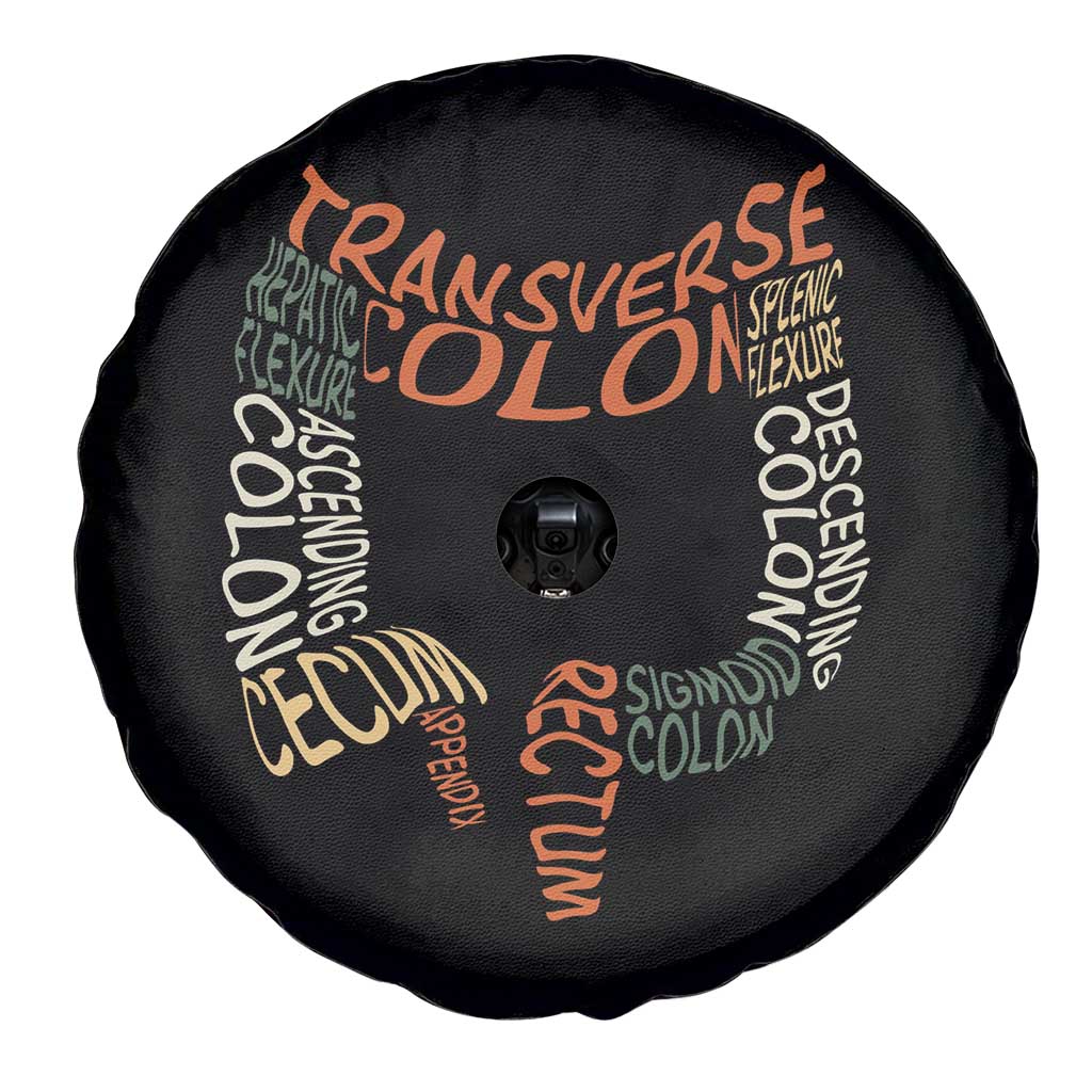 Funny GI Endoscopy Nurse Spare Tire Cover Colon Anatomy Colonoscopy TS11 Print Your Wear