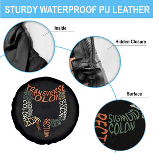 Funny GI Endoscopy Nurse Spare Tire Cover Colon Anatomy Colonoscopy TS11 Print Your Wear