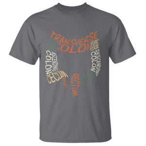 Funny GI Endoscopy Nurse T Shirt Colon Anatomy Colonoscopy TS11 Charcoal Print Your Wear