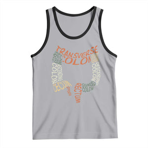Funny GI Endoscopy Nurse Tank Top Colon Anatomy Colonoscopy TS11 Athletic Heather Black Print Your Wear