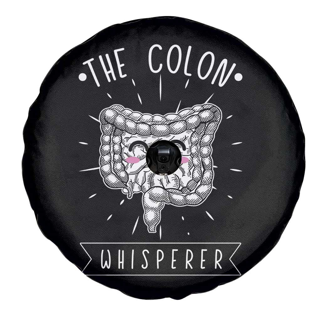 Funny Proctologist Endoscopy Nurse Spare Tire Cover The Colon Whisperer Endoscope Nurse TS11 Print Your Wear