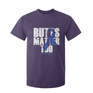 Funny Colon Cancer Awareness T Shirt For Kid Butts Matter Too Save The Butts TS11 Purple Print Your Wear