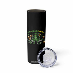 Funny St Patrick's Day Octopus Shamrocktopus Skinny Tumbler Irish Beer Mug TS11 Print Your Wear