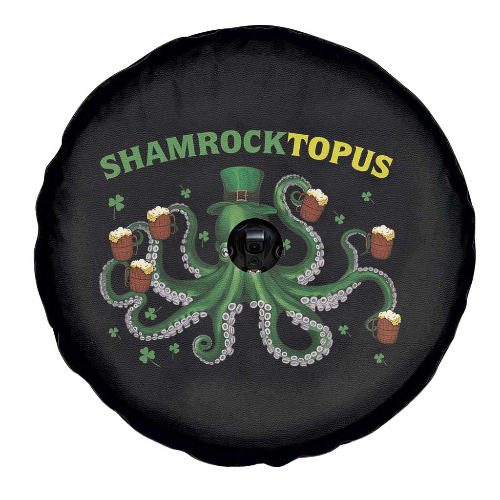 Funny St Patrick's Day Octopus Shamrocktopus Spare Tire Cover Irish Beer Mug TS11 Print Your Wear