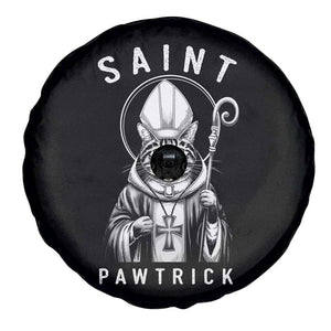 Funny St Patrick's Day Cat Spare Tire Cover Saint Pawtrick TS11 Print Your Wear