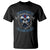Funny Scottish Viking T Shirt Scottish To The Bone Vintage Scottish Lion Rampant Flag Skull TS11 Black Print Your Wear