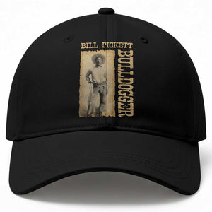 Bill Pickett The Bulldogger Baseball Cap Western African American Cowboy