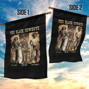 The Black Cowboys Nat Love Isom Dart Bill Pickett Garden Flag African American Cowboy Legend TS11 Print Your Wear