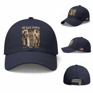 The Black Cowboys Nat Love Isom Dart Bill Pickett Baseball Cap African American Cowboy