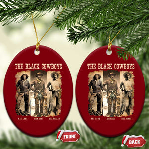 The Black Cowboys Nat Love Isom Dart Bill Pickett Ceramic Ornament African American Cowboy TS11 Print Your Wear