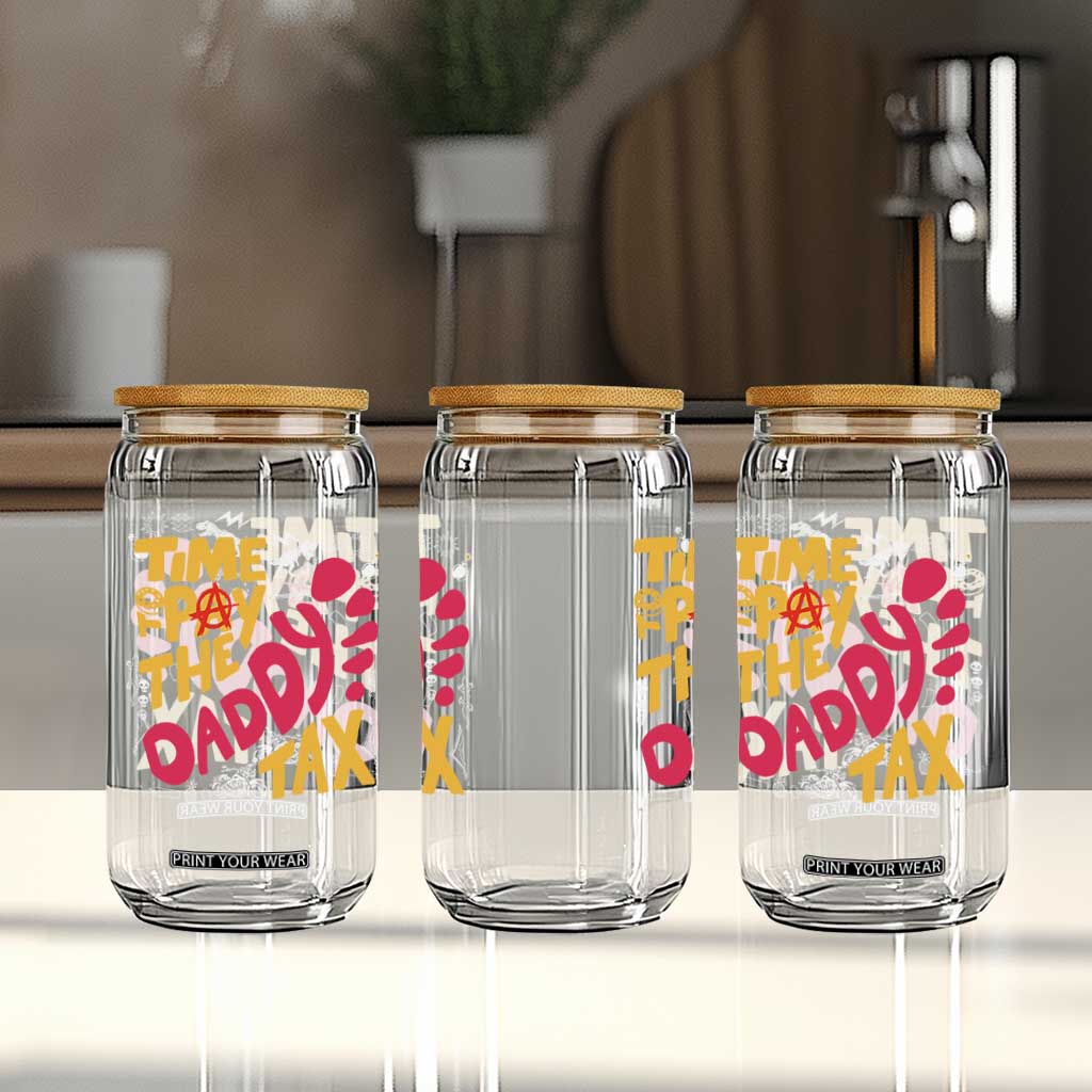 Time To Pay The Daddy Tax Glass Can Dungeon Gamer Dad Father’s Day TS11 Print Your Wear