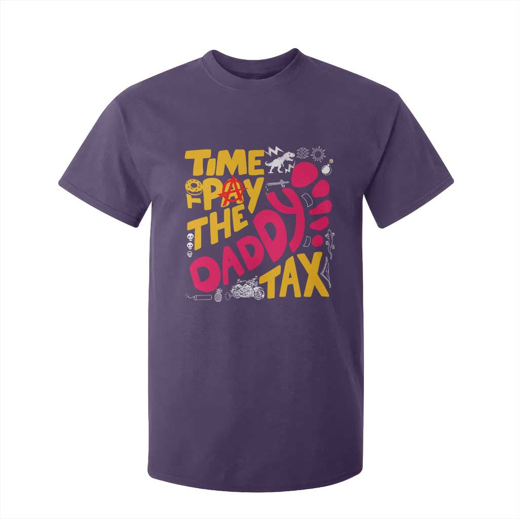 Time To Pay The Daddy Tax T Shirt For Kid Dungeon Gamer Dad Father’s Day TS11 Purple Print Your Wear