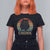 Funny Cat T Shirt For Women Chonk Black Fat Kitten TS11 Black Print Your Wear
