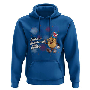 Funny Tater Tot Foodie Hoodie Taters Gonna Tate Potato TS11 Royal Blue Print Your Wear