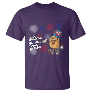 Funny Tater Tot Foodie T Shirt Taters Gonna Tate Potato TS11 Purple Print Your Wear