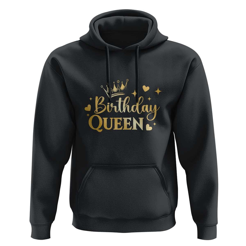 B-Day Girl Hoodie Birthday Queen Women Matching TS11 Black Print Your Wear