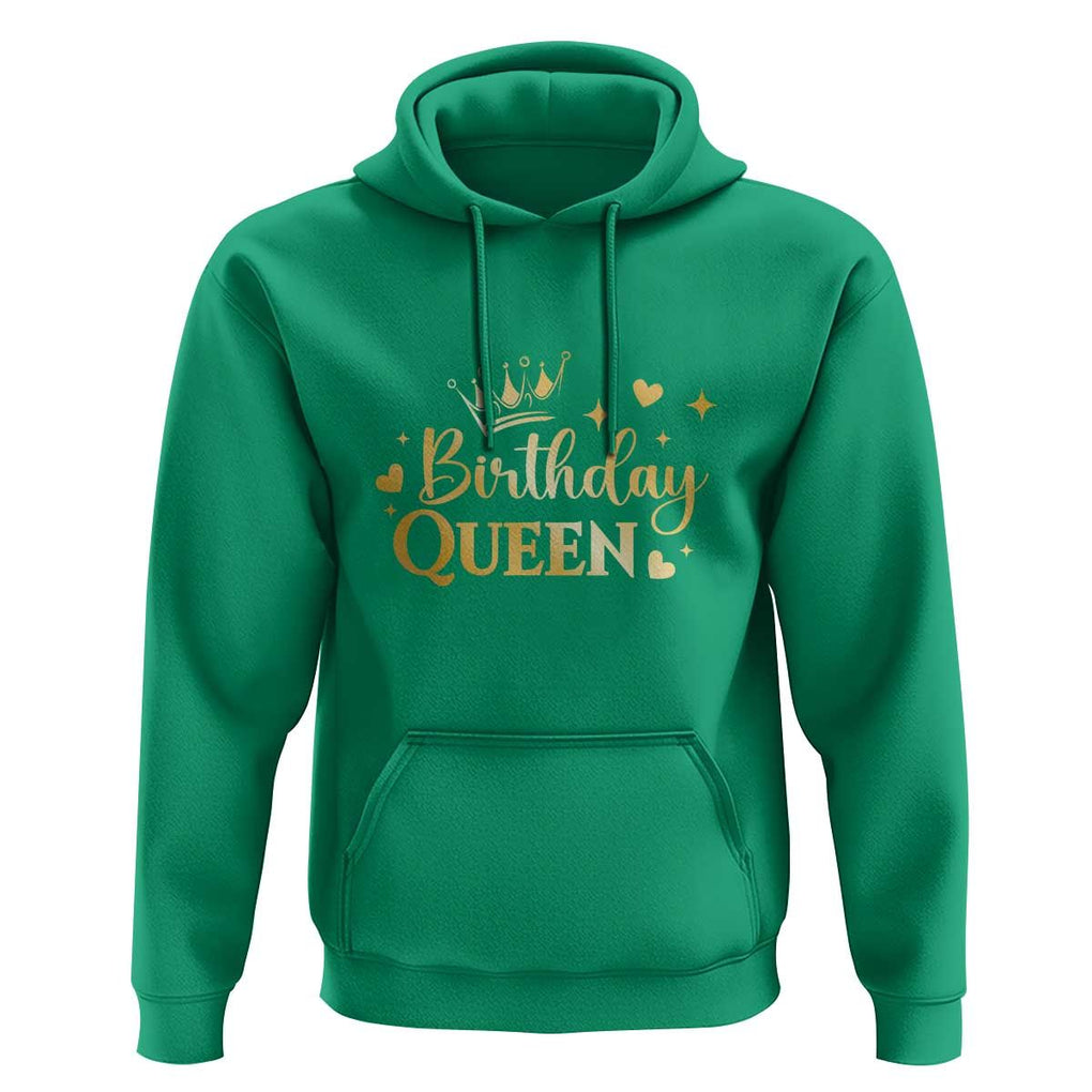 B-Day Girl Hoodie Birthday Queen Women Matching TS11 Irish Green Print Your Wear