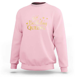 B-Day Girl Sweatshirt Birthday Queen Women Matching TS11 Light Pink Print Your Wear