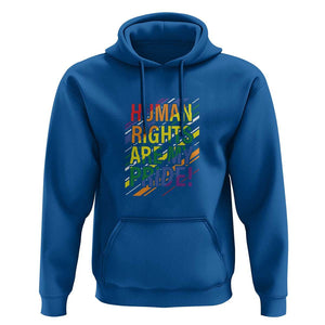 Proud Ally Hoodie Human Rights Are My Pride Rainbow LGBT Flag TS11 Royal Blue Print Your Wear