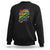 Proud Ally Sweatshirt Human Rights Are My Pride Rainbow LGBT Flag TS11 Black Print Your Wear